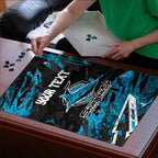 Personalized Cronulla Sutherland Sharks Puzzle Graffiti Grunge Abstract Urban Street Style Design