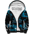 Personalized Cronulla Sutherland Sharks Sherpa Hoodie Graffiti Grunge Abstract Urban Street Style Design