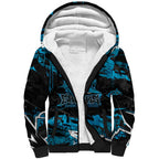 Personalized Cronulla Sutherland Sharks Sherpa Hoodie Graffiti Grunge Abstract Urban Street Style Design