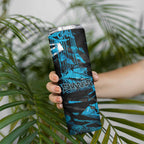 Personalized Cronulla Sutherland Sharks Skinny Tumbler Graffiti Grunge Abstract Urban Street Style Design