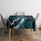 Personalized Cronulla Sutherland Sharks Tablecloth Graffiti Grunge Abstract Urban Street Style Design