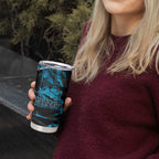 Personalized Cronulla Sutherland Sharks Tumbler Cup Graffiti Grunge Abstract Urban Street Style Design