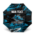 Personalized Cronulla Sutherland Sharks Umbrella Graffiti Grunge Abstract Urban Street Style Design