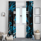 Personalized Cronulla Sutherland Sharks Window Curtain Graffiti Grunge Abstract Urban Street Style Design