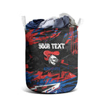 Personalized Newcastle Knights Laundry Basket Graffiti Grunge Abstract Urban Street Style Design