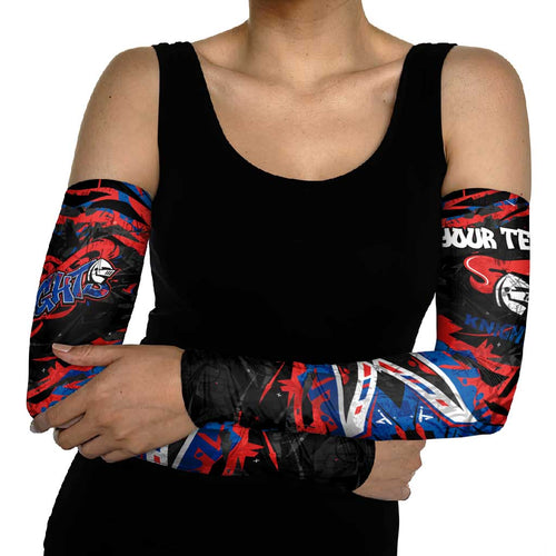 Personalized Newcastle Knights Arm Sleeves Graffiti Grunge Abstract Urban Street Style Design