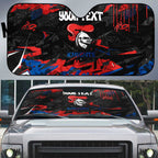 Personalized Newcastle Knights Auto Sun Shade Graffiti Grunge Abstract Urban Street Style Design