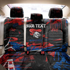 Personalized Newcastle Knights Back Car Seat Cover Graffiti Grunge Abstract Urban Street Style Design