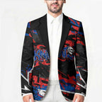 Personalized Newcastle Knights Blazer Graffiti Grunge Abstract Urban Street Style Design