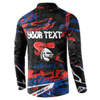 Personalized Newcastle Knights Button Sweatshirt Graffiti Grunge Abstract Urban Street Style Design
