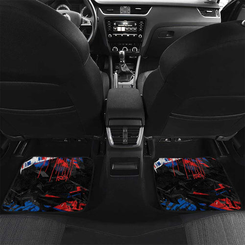 Personalized Newcastle Knights Car Mats Graffiti Grunge Abstract Urban Street Style Design