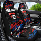Personalized Newcastle Knights Car Seat Cover Graffiti Grunge Abstract Urban Street Style Design