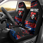 Personalized Newcastle Knights Car Seat Cover Graffiti Grunge Abstract Urban Street Style Design