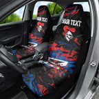 Personalized Newcastle Knights Car Seat Cover Graffiti Grunge Abstract Urban Street Style Design