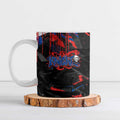 Personalized Newcastle Knights Ceramic Mug Graffiti Grunge Abstract Urban Street Style Design