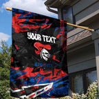 Personalized Newcastle Knights Garden Flag Graffiti Grunge Abstract Urban Street Style Design