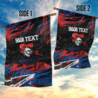 Personalized Newcastle Knights Garden Flag Graffiti Grunge Abstract Urban Street Style Design