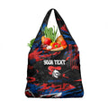 Personalized Newcastle Knights Grocery Bag Graffiti Grunge Abstract Urban Street Style Design
