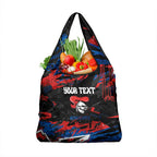 Personalized Newcastle Knights Grocery Bag Graffiti Grunge Abstract Urban Street Style Design
