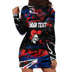 Personalized Newcastle Knights Hoodie Dress Graffiti Grunge Abstract Urban Street Style Design