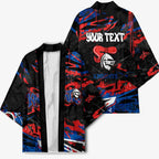 Personalized Newcastle Knights Kimono Graffiti Grunge Abstract Urban Street Style Design