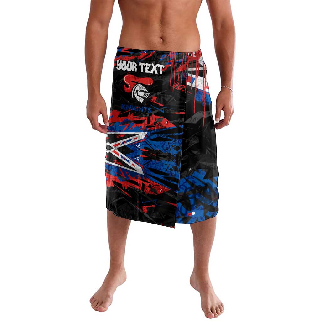 Personalized Newcastle Knights Lavalava Graffiti Grunge Abstract Urban Street Style Design
