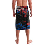 Personalized Newcastle Knights Lavalava Graffiti Grunge Abstract Urban Street Style Design