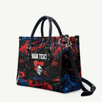 Personalized Newcastle Knights Leather Bag Graffiti Grunge Abstract Urban Street Style Design