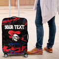 Personalized Newcastle Knights Luggage Cover Graffiti Grunge Abstract Urban Street Style Design