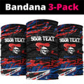 Personalized Newcastle Knights Neck Gaiter Graffiti Grunge Abstract Urban Street Style Design