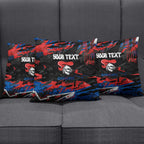 Personalized Newcastle Knights Pillow Cover Graffiti Grunge Abstract Urban Street Style Design
