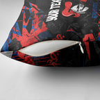Personalized Newcastle Knights Pillow Cover Graffiti Grunge Abstract Urban Street Style Design