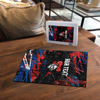 Personalized Newcastle Knights Puzzle Graffiti Grunge Abstract Urban Street Style Design