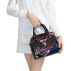 Personalized Newcastle Knights Shoulder Handbag Graffiti Grunge Abstract Urban Street Style Design