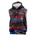 Personalized Newcastle Knights Sleeveless Hoodie Graffiti Grunge Abstract Urban Street Style Design