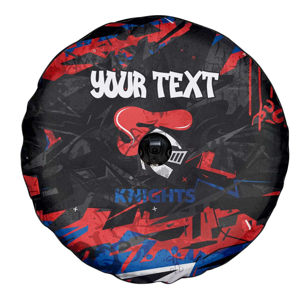 Personalized Newcastle Knights Spare Tire Cover Graffiti Grunge Abstract Urban Street Style Design