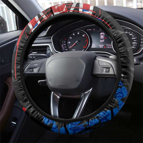 Newcastle Knights Steering Wheel Cover Graffiti Grunge Abstract Urban Street Style Design