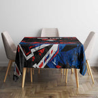Personalized Newcastle Knights Tablecloth Graffiti Grunge Abstract Urban Street Style Design