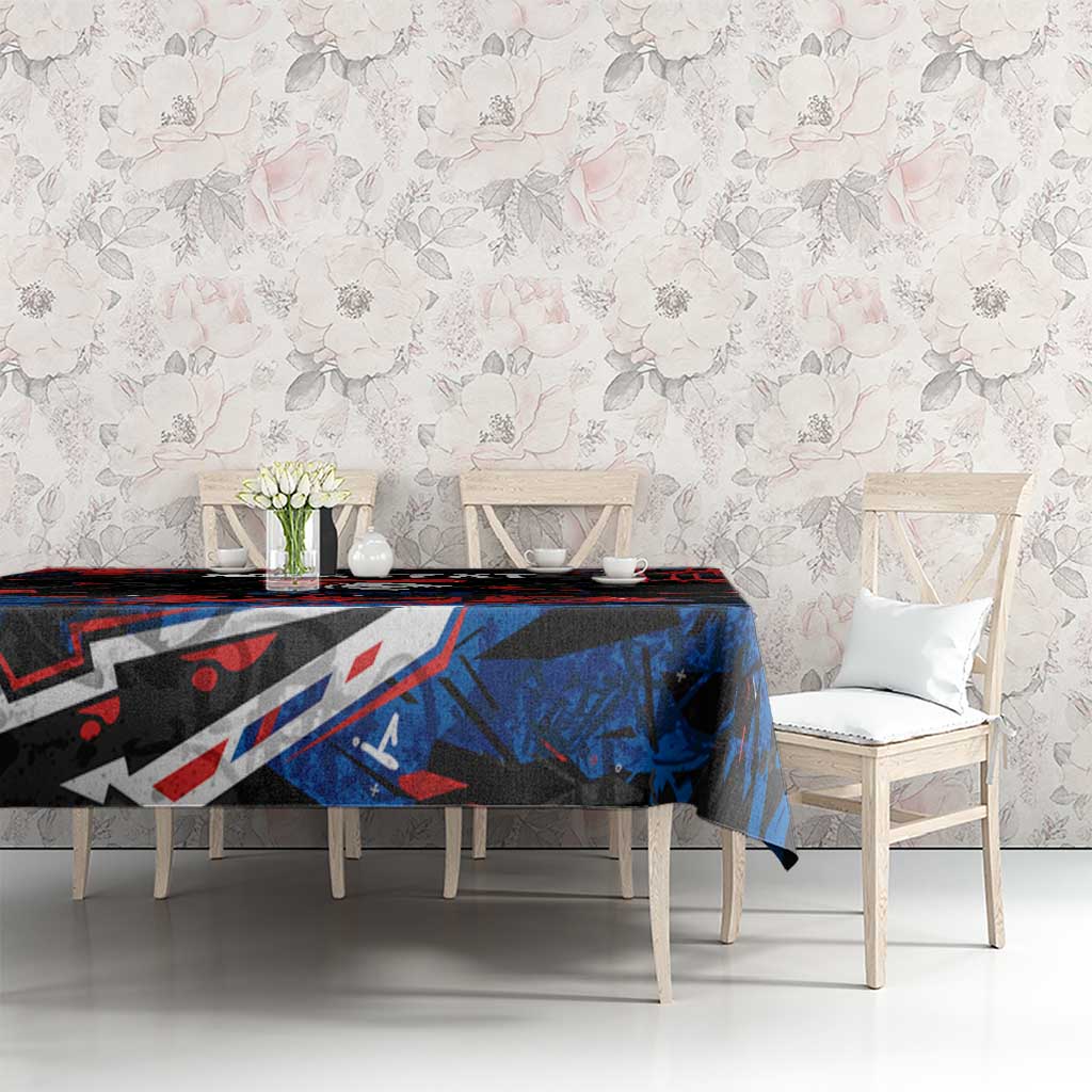 Personalized Newcastle Knights Tablecloth Graffiti Grunge Abstract Urban Street Style Design