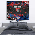 Personalized Newcastle Knights Tapestry Graffiti Grunge Abstract Urban Street Style Design