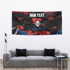 Personalized Newcastle Knights Tapestry Graffiti Grunge Abstract Urban Street Style Design