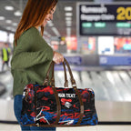Personalized Newcastle Knights Travel Bag Graffiti Grunge Abstract Urban Street Style Design