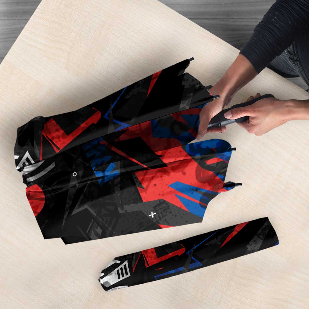 Personalized Newcastle Knights Umbrella Graffiti Grunge Abstract Urban Street Style Design