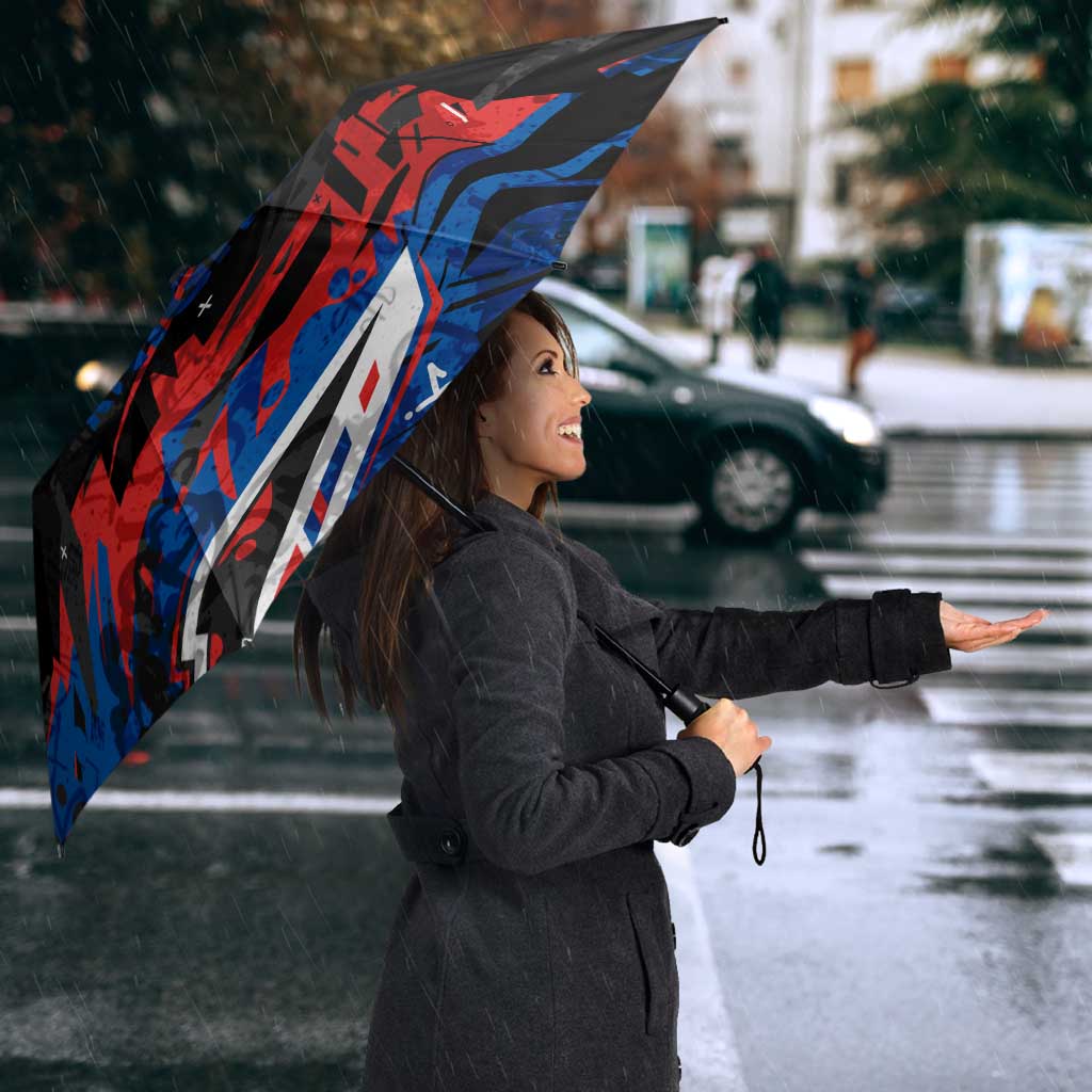Personalized Newcastle Knights Umbrella Graffiti Grunge Abstract Urban Street Style Design