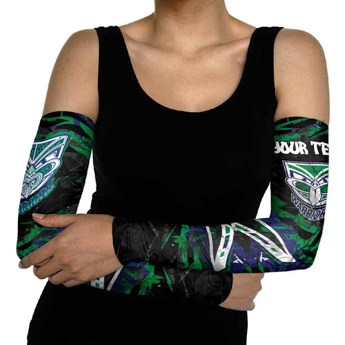 Personalized New Zealand Warriors Arm Sleeves Graffiti Grunge Abstract Urban Street Style Design