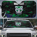 Personalized New Zealand Warriors Auto Sun Shade Graffiti Grunge Abstract Urban Street Style Design