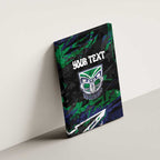 Personalized New Zealand Warriors Canvas Wall Art Graffiti Grunge Abstract Urban Street Style Design