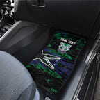 Personalized New Zealand Warriors Car Mats Graffiti Grunge Abstract Urban Street Style Design