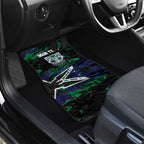 Personalized New Zealand Warriors Car Mats Graffiti Grunge Abstract Urban Street Style Design
