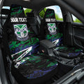 Personalized New Zealand Warriors Car Seat Cover Graffiti Grunge Abstract Urban Street Style Design